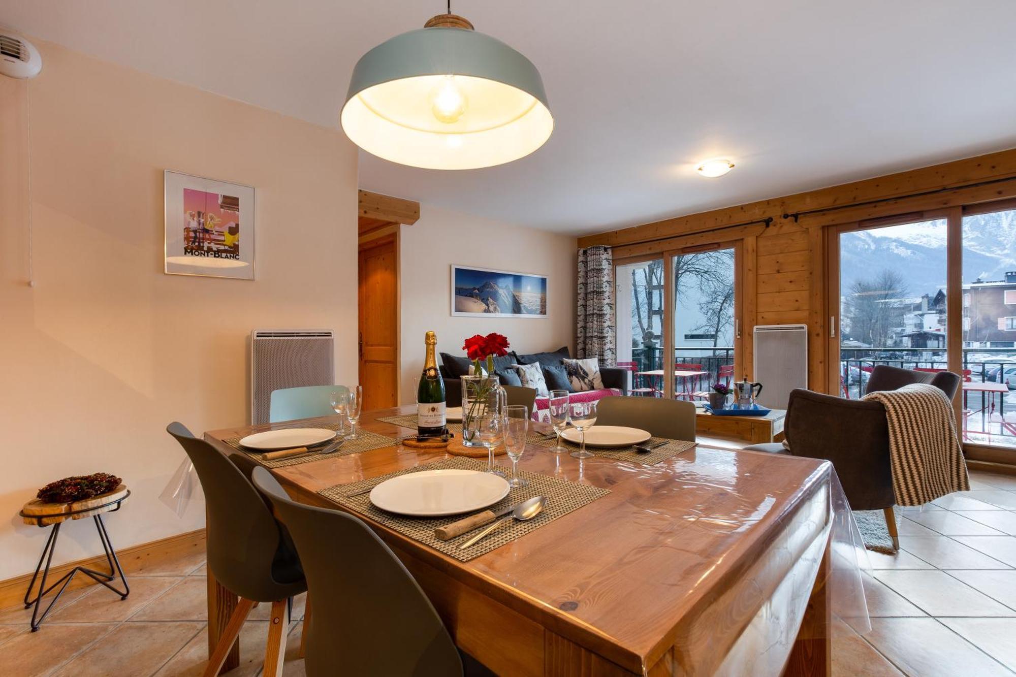 Appartement Belle Vue - Happy Rentals Chamonix Exterior photo